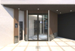 スズビル東野田のエントランス