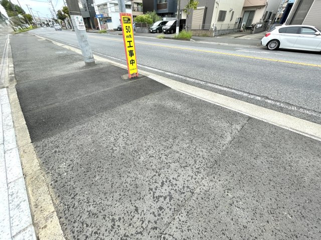 習志野市袖ケ浦５丁目１６期の前面道路含む現地写真