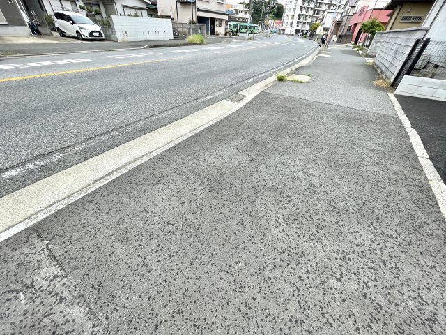 習志野市袖ケ浦５丁目１６期の前面道路含む現地写真