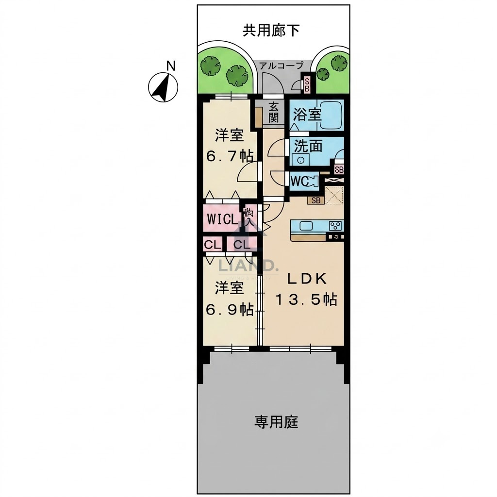 GOOD　WOOD　S　宮竹小学校区の間取り|GOOD　WOOD　S
