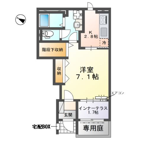 グランアサヒの間取り