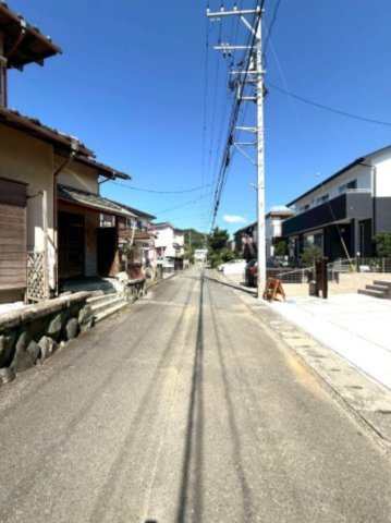 新築戸建　伊豆の国市中條　全1棟　の前面道路含む現地写真