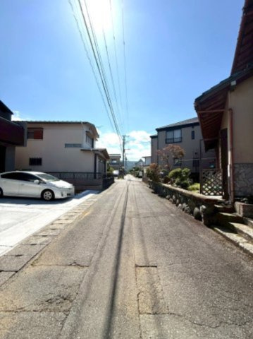 新築戸建　伊豆の国市中條　全1棟　の前面道路含む現地写真