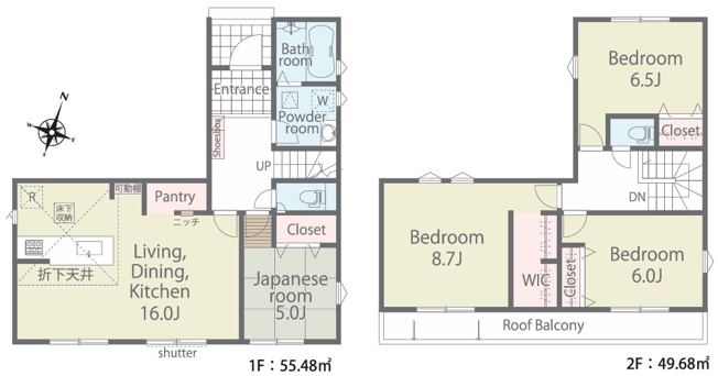 【間取り】 | 平塚市城所　限定１棟　新築住宅
