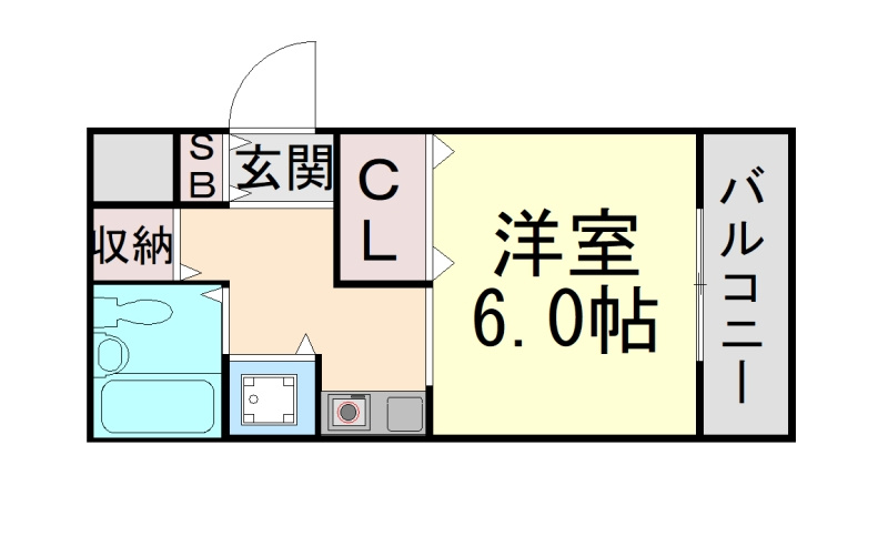 ドムールコスモス甲南町の間取り