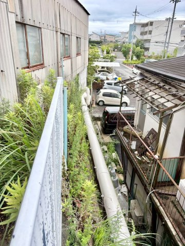 泉佐野市上瓦屋倉庫の外観|外観（敷地西側）