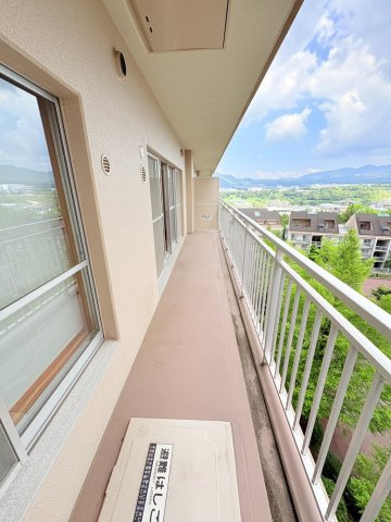 神戸市北区藤原台北町５丁目の中古マンションのバルコニー