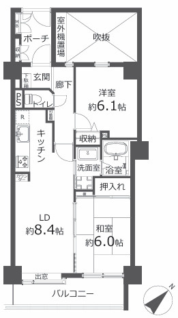 シーアイマンションあずま百樹園の間取り