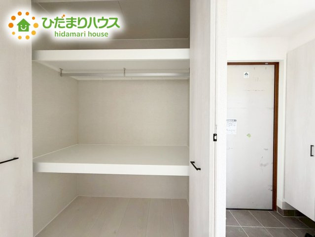 いわき市内郷高坂町大町　新築戸建の収納|全室にクローゼットが付いていて、お部屋の住空間もスッキリ広々つかえそうです(^^)/