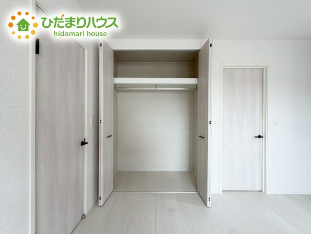 いわき市内郷高坂町大町　新築戸建の収納|クローゼットタイプの収納は荷物がどこにあるかすぐに見つかります！