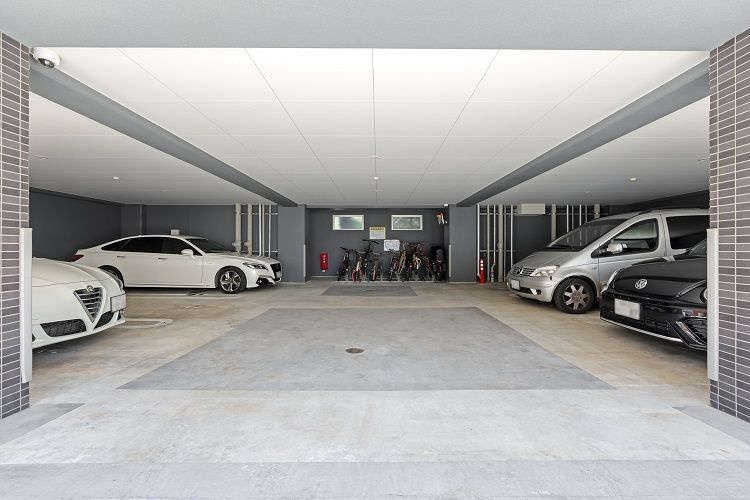 OAK VILLA 薬院クラス　高宮小学校の駐車場|OAK VILLA 薬院クラス