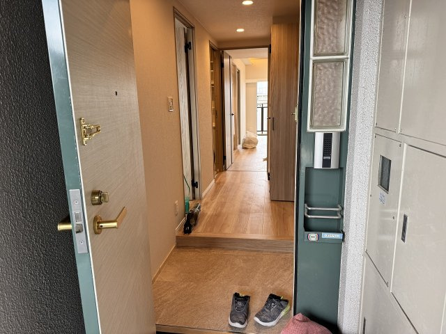 レールシティ八王子の玄関|～内装フルリノベ中の住戸です～