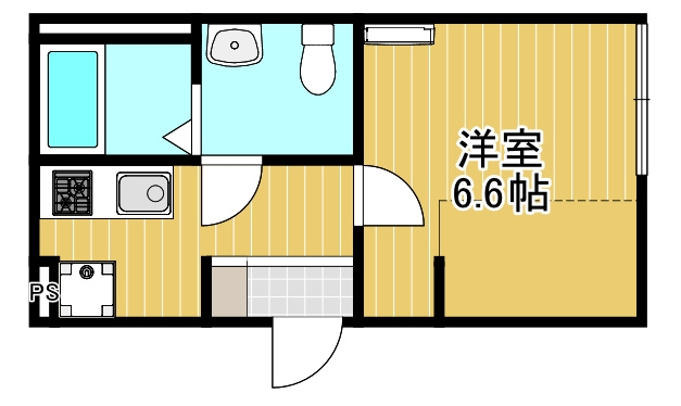 リディアコート北越谷の間取り