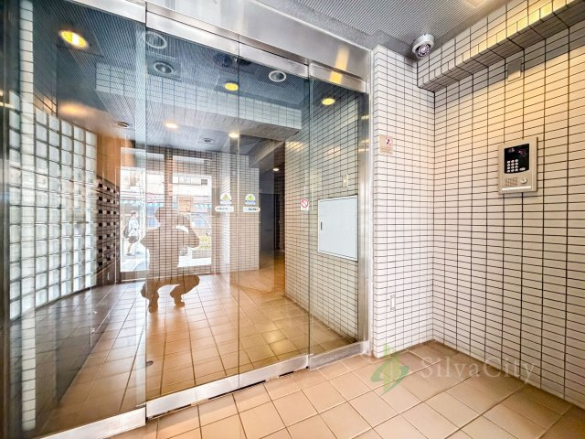 三の輪シティハウス|エントランス　オートロック解除パネル