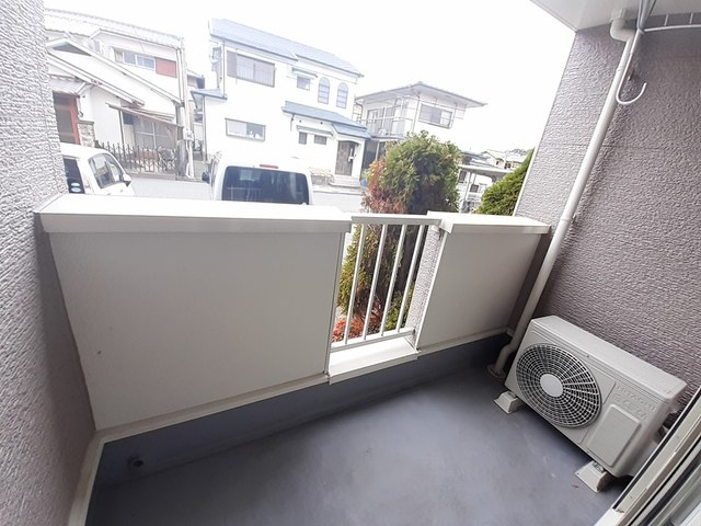 ソレイユ白浜南のバルコニー