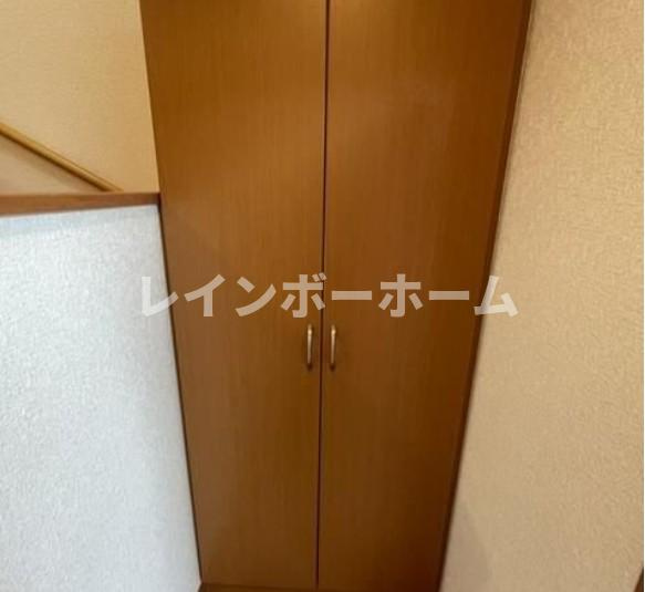 ベルビュー草加【仲介手数料：50％OFF】対象物件！の収納|専用の収納スペースです