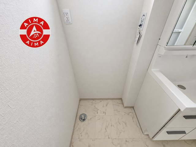 福岡市東区筥松1丁目第1-3棟（2号棟）のランドリースペース|ランドリースペースとなります。広々して有効的にご使用できます。
