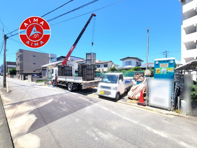 福岡市東区筥松1丁目第1-3棟（2号棟）の前面道路含む現地写真|見学の時間などお気軽にお問い合わせ下さい。