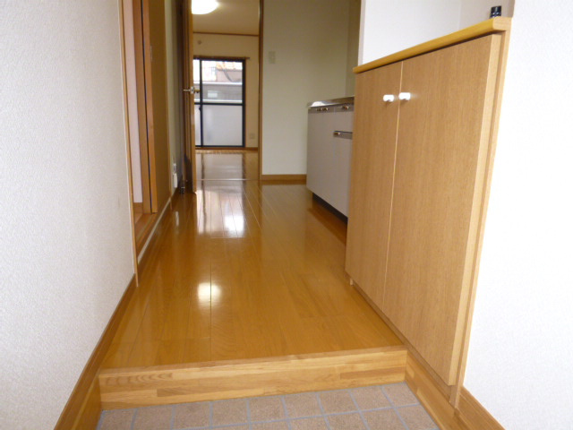 マチェールの玄関