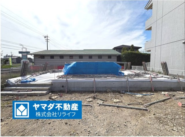 【商談中】リーブルガーデン　羽島郡笠松町北及第2　全3区画分譲の外観|「現地（2026年9月18日）撮影」　
■外観写真　
■ヤマダ不動産　株式会社リライフ　