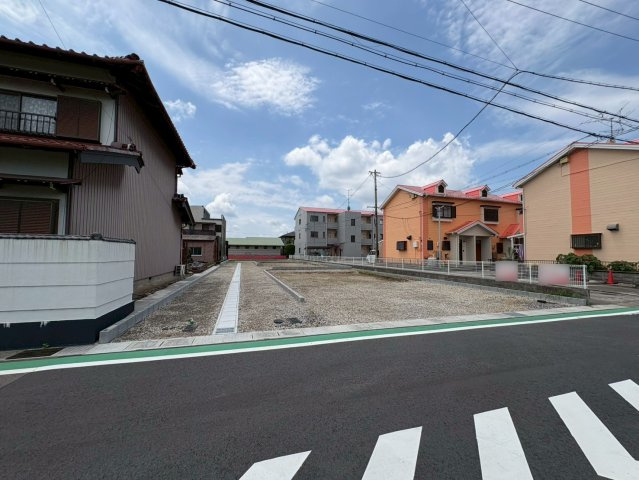 リーブルガーデン　羽島郡笠松町北及第2　全3区画分譲の外観|「現地（2026年8月6日）撮影」　
■全体写真　
■ヤマダ不動産　株式会社リライフ　
