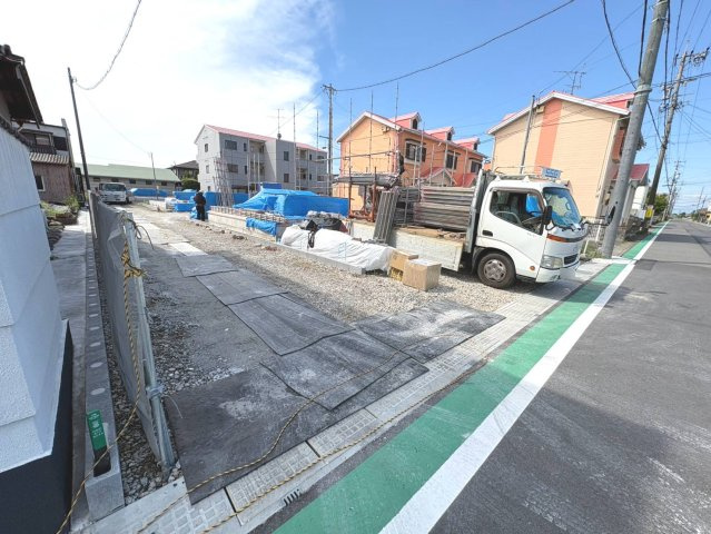 リーブルガーデン　羽島郡笠松町北及第2　全3区画分譲の外観|「現地（2026年9月18日）撮影」　
■全体写真　
■ヤマダ不動産　株式会社リライフ　