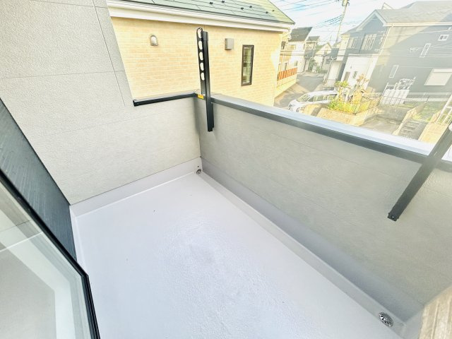 佐倉市臼井６期のバルコニー