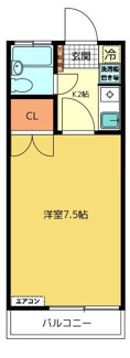 【間取り】 | フローラルハイツ | 間取りです。