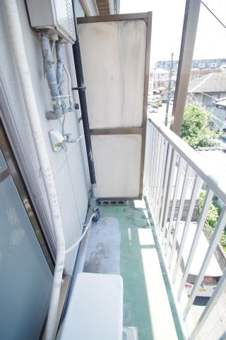 ルミエール一吉IIのバルコニー