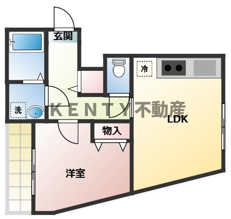 【間取り】 | メルベイユⅢ