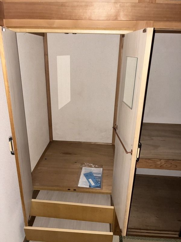 清水ハイツの収納