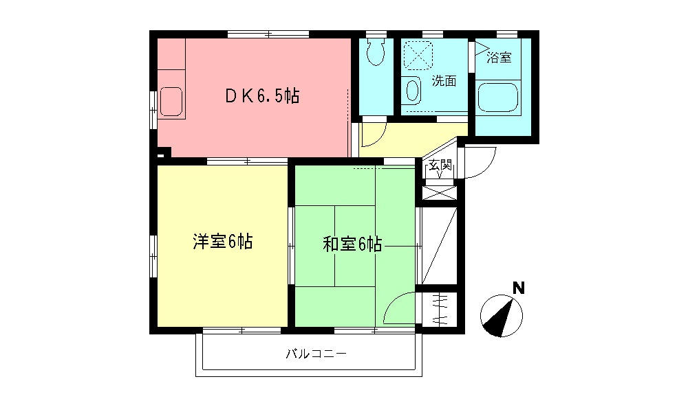 プレミールDの間取り