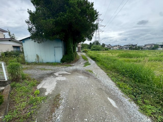 矢板市富田　土地の外観