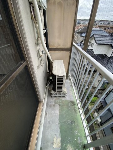ルミエール一吉IIのバルコニー