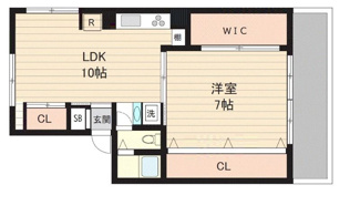 【間取り】 | 桜川三浦マンション | 間取りです。