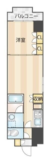 【間取り】 | JU TOWER FRONT千石 | 間取りです。