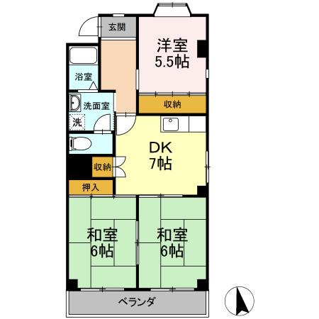 エスプラナードの間取り