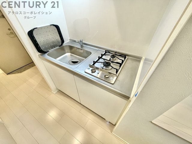 壁付けキッチンでスペースを有効活用できます！