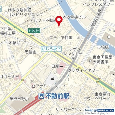 【地図】 | レジダンス・イン目黒