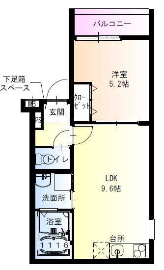 フジパレスあびこWESTの間取り