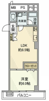 【間取り】 | 東海町田マンション | 間取りです。