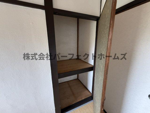 桜丘町戸建　賃貸の収納|専用の収納スペースです