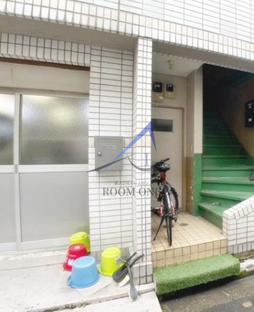 石田コーポのエントランス|エントランスです。