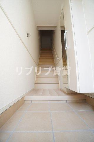 カーサフロイデの玄関