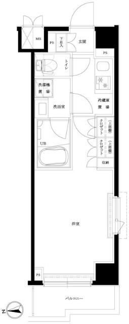ルーブル横濱矢向の間取り