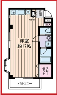 【間取り】 | ドミール鎌倉Ⅲ