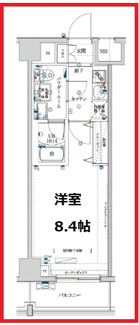 【間取り】 | メディフィス千住大橋駅前