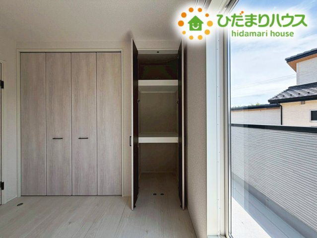 いわき市久之浜町久之浜字東町　新築戸建の収納|全室にクローゼットが付いていて、お部屋の住空間もスッキリ広々つかえそうです(^^)/