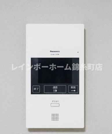 robot home 三郷のセキュリティ|※建築中のため参考写真となります。