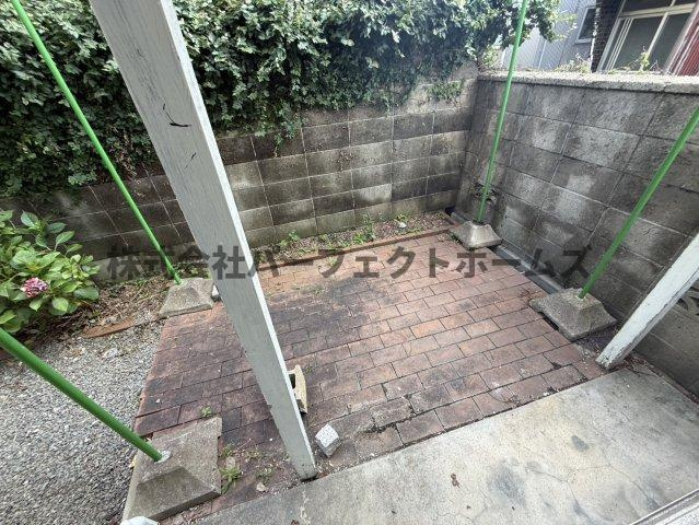 星丘3丁目戸建　賃貸の庭